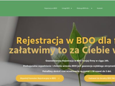 Gdzie składa się wniosek o BDO – szybka rejestracja i wymagania